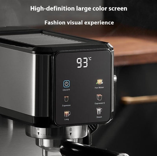 Small Household Espresso Steam Coffee Machine Semi-Automatic High-Pressure Extraction for Cross-Border Export Electric