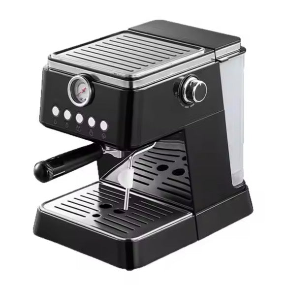 Automatic Italian American Coffee Machine for Home Use 19 Bar Pressure Plastic Electric Source for Capsules Powder Coffee