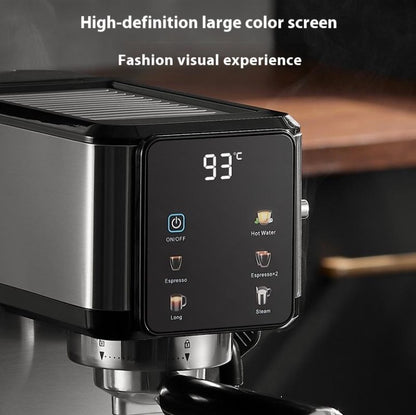 Small Household Espresso Steam Coffee Machine Semi-Automatic High-Pressure Extraction for Cross-Border Export Electric