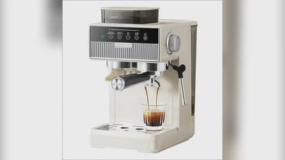 Intelligent Fully Automatic Italian Espresso Coffee Maker Home Use Small Dual Cold Hot Extraction Grinding Device for Outdoor